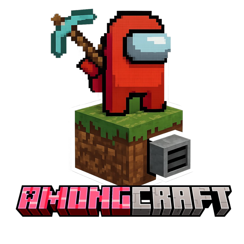 AmongCraft Logo
